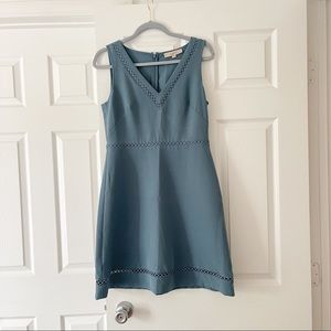 LOFT Dusty Blue Cocktail Dress Size 4